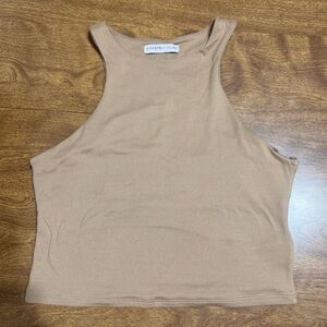 Sincerely Jules Beige Tank Top